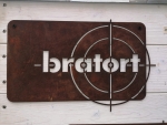 Rostschild "Bratort" (Gartendeko)