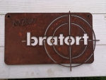 Rostschild "Mein Bratort" (Gartendeko)